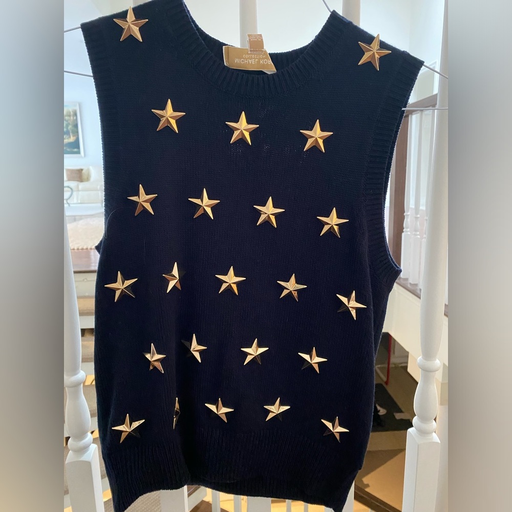 Michael kors cashmere sweater vest